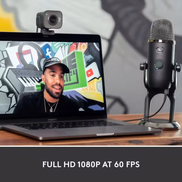 Logitech StreamCam Full HD Webcam 1080p 60fps USB-C Graphite