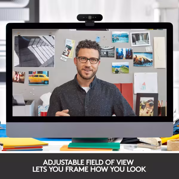 Logitech BRIO 4K Pro Ultra HD 2160p Webcam USB-C (960-001106) - image 6 of 11