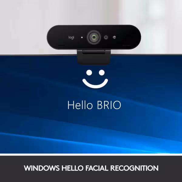 Logitech BRIO 4K Pro Ultra HD 2160p Webcam USB-C (960-001106) - image 9 of 11