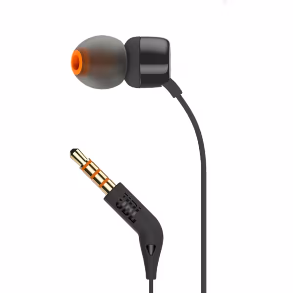 JBL Tune 110 Wired In-Ear Earphones Black