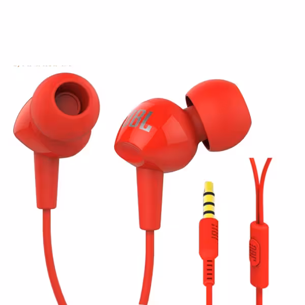 JBL C100Si Wired In-ear Earphones with Mic Black 3.5mm