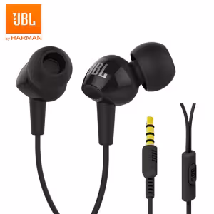 JBL C100Si Wired In-ear Earphones with Mic Black 3.5mm