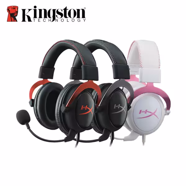 HyperX Cloud II Wired 7.1 Surround Sound Gaming Headset Black