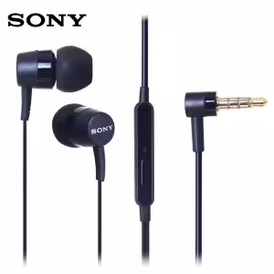 Sony MH750 Wired In-Ear Earphones with Microphone 3.5mm Black