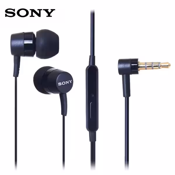 Sony MH750 Wired In-Ear Earphones with Microphone 3.5mm Black