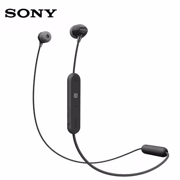 Sony WI-C300 Wireless Bluetooth In-Ear Headphones with NFC Black