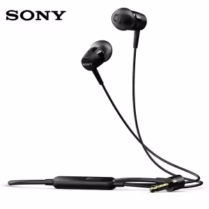 Sony MH750 Wired In-Ear Earphones with Microphone 3.5mm Black