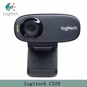 Logitech C310 HD Webcam 5MP Auto Focus USB Black