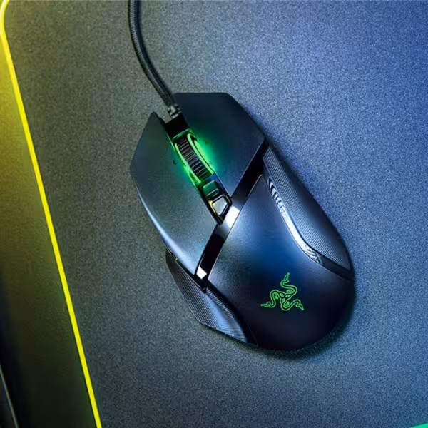 Razer Basilisk V2 Wired Gaming Mouse 20,000 DPI 11 Programmable Buttons
