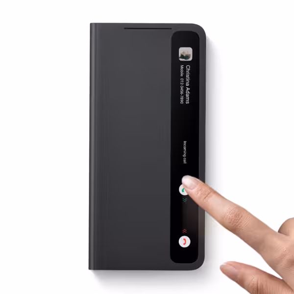 Samsung Galaxy S21 Ultra 5G Smart Clear View Cover Case with S Pen