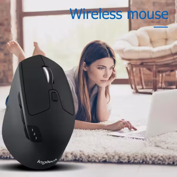 Logitech M720 Triathlon Multi-Device Wireless Mouse Bluetooth & USB