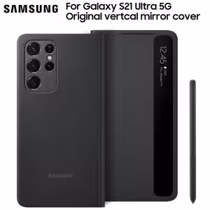 Samsung Galaxy S21 Ultra 5G Smart Clear View Cover Case with S Pen