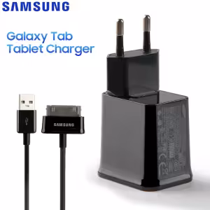 Samsung Galaxy Tab EU Travel Charger Set 5V USB Adapter with 30-Pin Cable