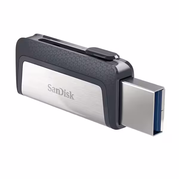 SanDisk Ultra Dual Drive Go 128GB USB-C Flash Drive Black