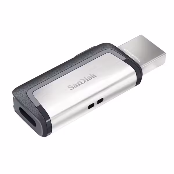 SanDisk Ultra Dual Drive Go 128GB USB-C Flash Drive Black