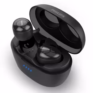 Philips SHB2505 True Wireless Bluetooth 5.0 Headphones Black