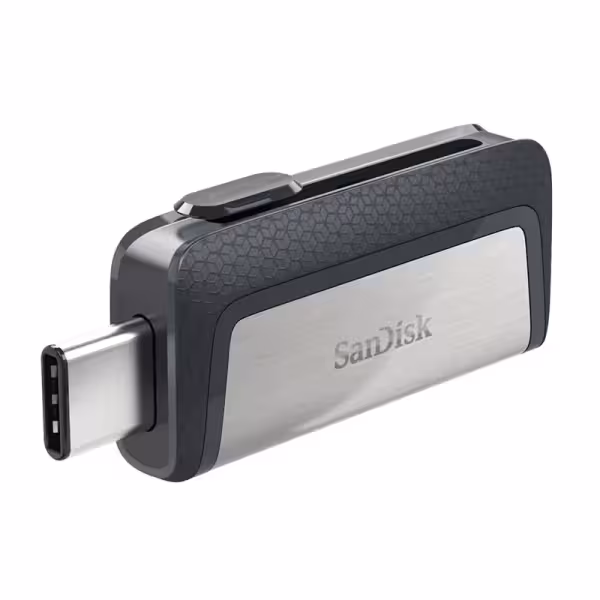 SanDisk Ultra Dual Drive Go 128GB USB-C Flash Drive Black
