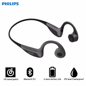 Philips TAN6605 Wireless Bone Conduction Headphones Black