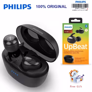 Philips SHB2505 Noise-Cancelling True Wireless Headphones Black