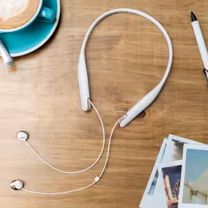 Philips Flite Hyprlite SHB4205 Wireless Bluetooth Headphones White