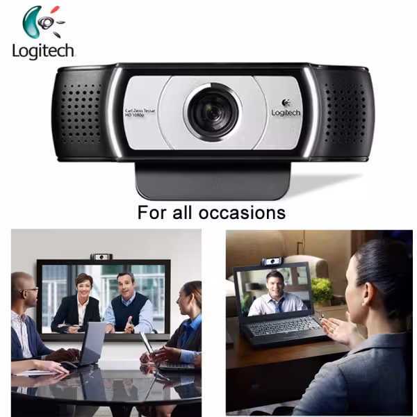 Logitech C930c Full HD 1080p Webcam with 90° FOV