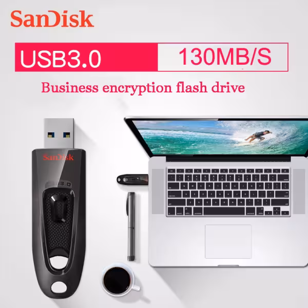 SanDisk Ultra 128GB USB 3.0 CZ48 Flash Drive