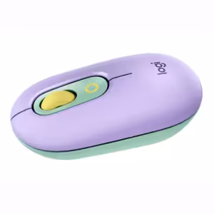 Logitech POP Wireless Mouse Lilac Bluetooth SilentTouch