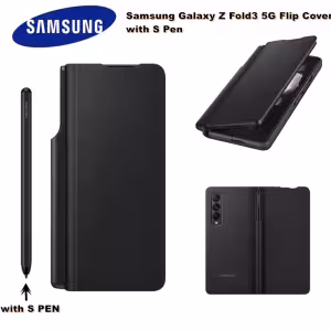 Samsung Galaxy Z Fold3 Flip Cover with S Pen Black