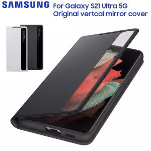 Samsung Galaxy S21 LED View Flip Case Black