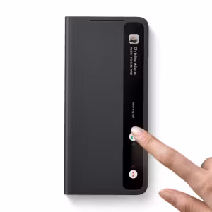 Samsung Galaxy S21 LED View Flip Case Black
