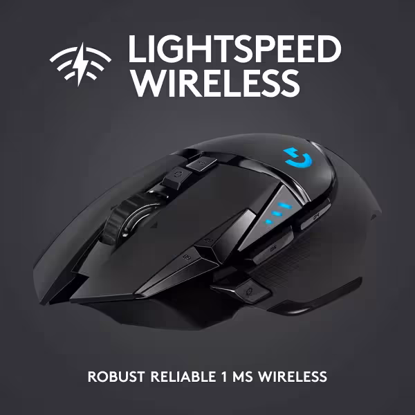 Logitech G502 LIGHTSPEED Wireless Gaming Mouse