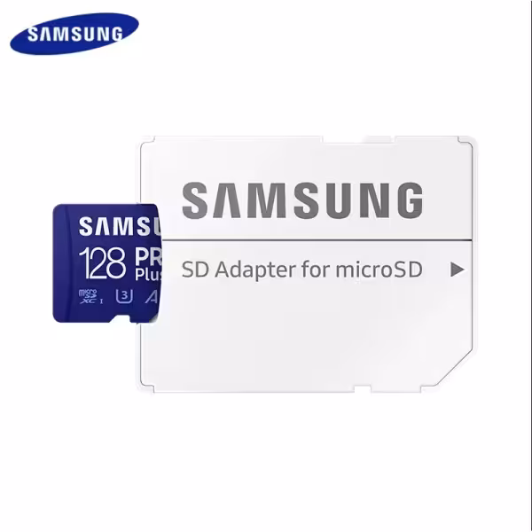 Samsung PRO Plus 128GB microSD Card V30 A2 with SD Adapter