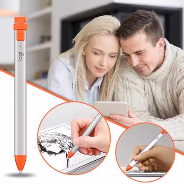 Logitech Crayon Digital Pencil for iPad Orange