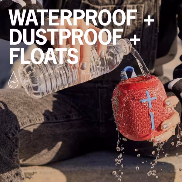 Ultimate Ears Wonderboom 2 Bluetooth Portable Speaker – Black