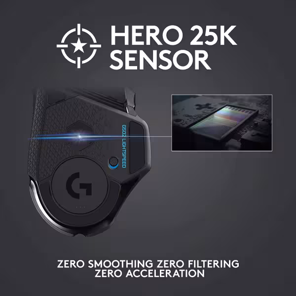 Logitech G502 LIGHTSPEED Wireless Gaming Mouse