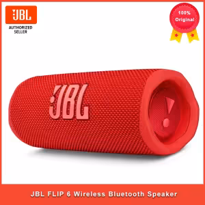 JBL Flip 6 Portable Bluetooth Speaker Red Waterproof Bluetooth 5.1