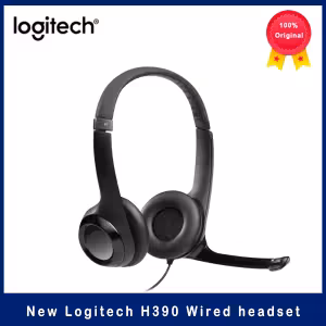 Logitech H390 Wired USB Headset with Microphone