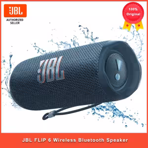 JBL Flip 6 Portable Bluetooth Speaker Blue Waterproof