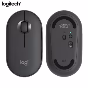 Logitech Pebble M350 Silent Bluetooth Wireless Mouse Black