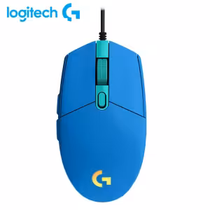 Logitech G102 LIGHTSYNC Wired Gaming Mouse Blue 8000 DPI 6 Buttons