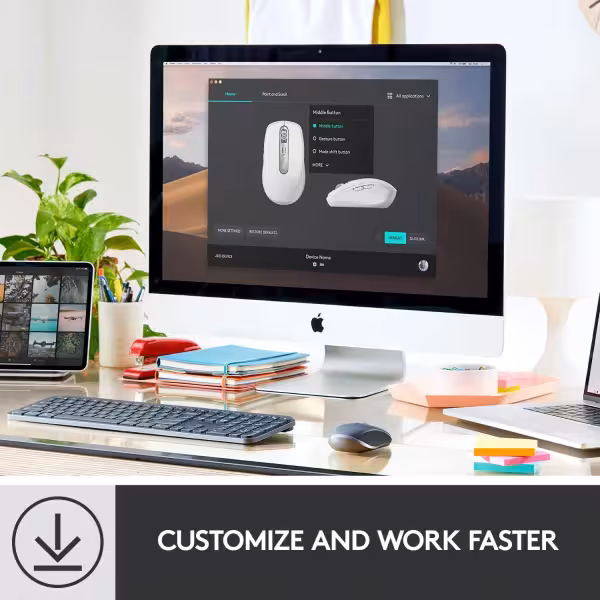 Logitech MX Anywhere 3 Wireless Mouse - Black