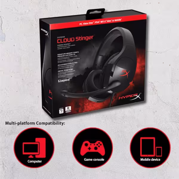 HyperX Cloud II 7.1 Surround Sound Gaming Headset – USB Audio Control Box