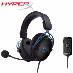 HyperX Cloud Alpha S Wired Gaming Headset with Noise Cancellation