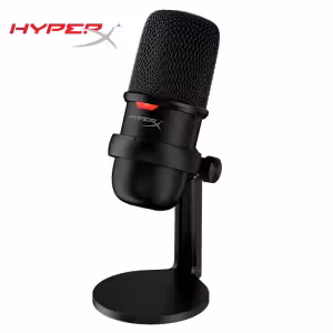HyperX SoloCast USB Condenser Microphone 24-bit/96kHz Cardioid