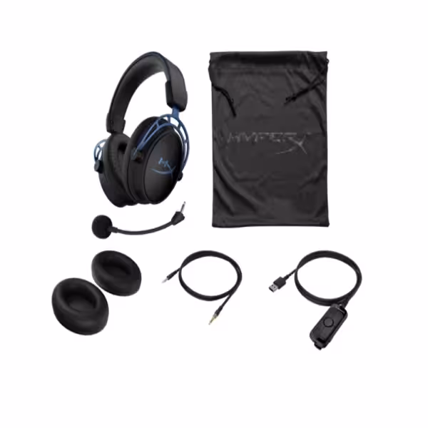 HyperX Cloud Alpha S Wired Gaming Headset with Noise Cancellation