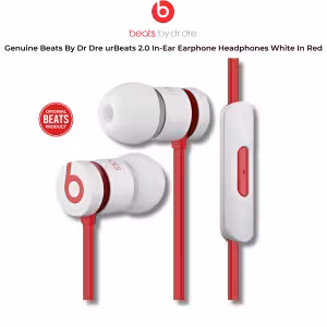 Beats By Dr. Dre urBeats 2.0 Wired In-Ear Headphones Red/White