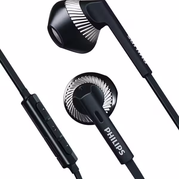 Philips SHB5250 Wireless In-Ear Bluetooth Headphones with Mic – Black