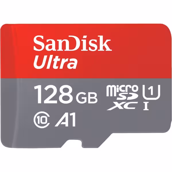 SanDisk Ultra 128GB microSDXC Card 140MB/s UHS-I