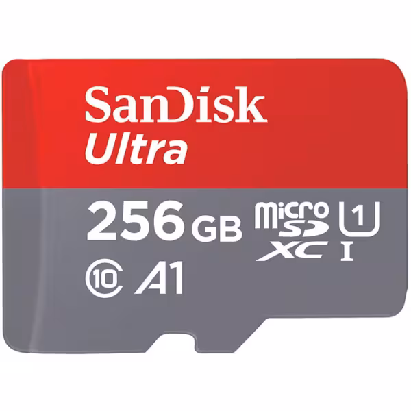 SanDisk Ultra 256GB microSDXC Memory Card 150MB/s A1