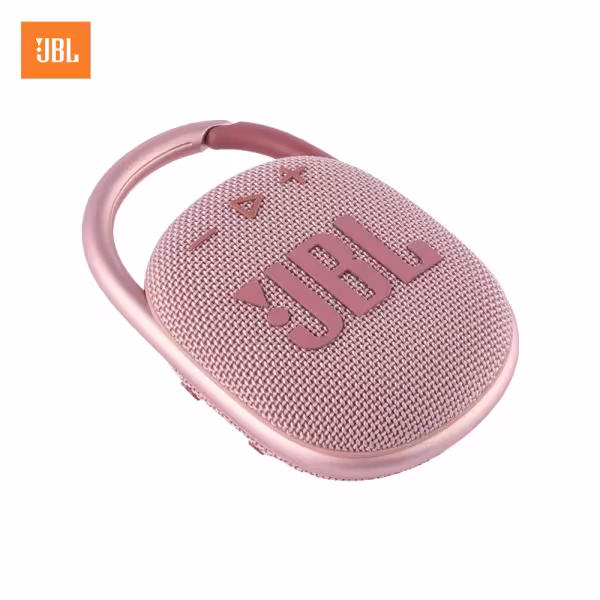 JBL Clip 4 Portable Bluetooth Speaker Pink